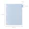 JAM Paper 8.5" x 11" 8-Tab Plastic Index Tab Dividers, 6 Pack